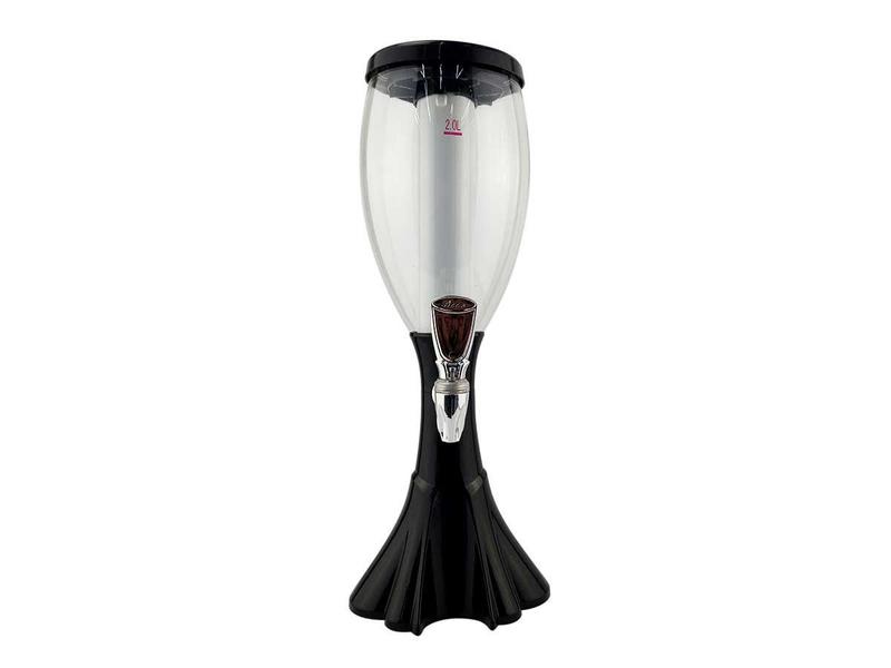 Torre de Chopp Cervejeira Chopeira Com Porta Gelo C/ Led RGB 2 Litros Torneira Alavanca Utensilio Para Bar Adega - Negócio de Gênio Imagem de Torre de Chopp Cervejeira Chopeira Com Porta Gelo C/ Led RGB 2 Litros Torneira Alavanca Utensilio Para Bar Adega