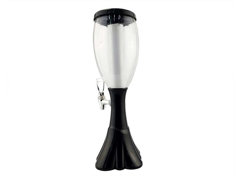 Torre de Chopp Cervejeira Chopeira Com Porta Gelo C/ Led RGB 2 Litros Torneira Alavanca Utensilio Para Bar Adega - Negócio de Gênio Imagem de Torre de Chopp Cervejeira Chopeira Com Porta Gelo C/ Led RGB 2 Litros Torneira Alavanca Utensilio Para Bar Adega