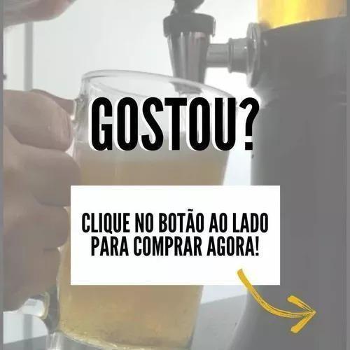 Imagem de Torre De Chopp Doutor Beer 2,5L Com 2 Refil Gelantes