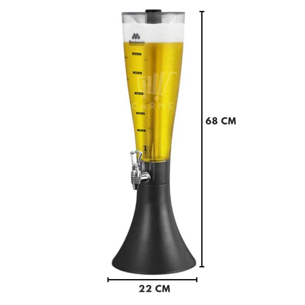 Imagem de Torre de Chopp Marcbeer Marchesoni 3,5 Litros Com Refil E 1 Torneira