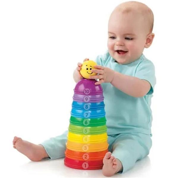 Imagem de Torre de Potinhos W4472 6m  Fisher Price