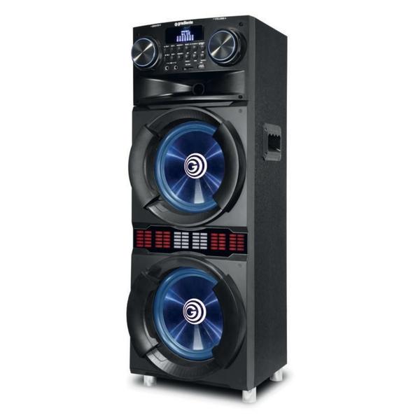 Imagem de Torre de Som Gradiente Power Party GCA30 1300w Lançamento Caixa Amplificada 2 Woofers 10" e Tweeter