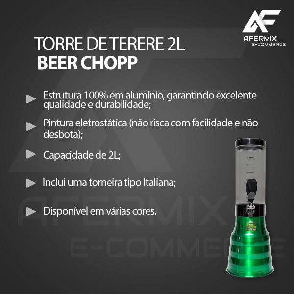 Torre De Terere Em Alumínio 2L Giratória + Acessorios - TKS Imagem de Torre De Terere Em Alumínio 2L Giratória + Acessorios