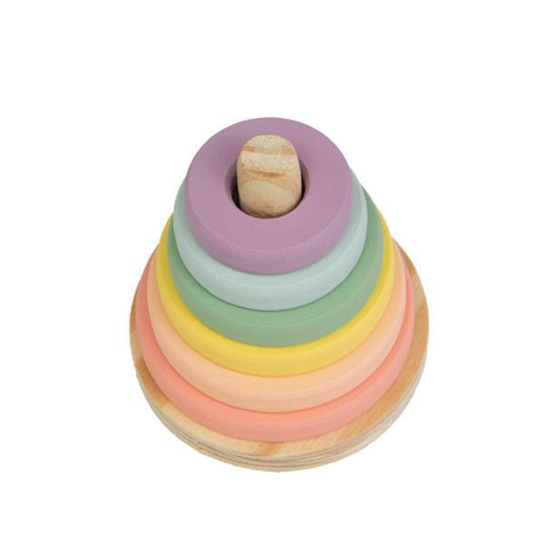 Torre Donuts Candy Brinquedo Em Madeira - Fábrika Dos Sonhos - Fabrika Dos Sonhos Imagem de Torre Donuts Candy Brinquedo Em Madeira - Fábrika Dos Sonhos