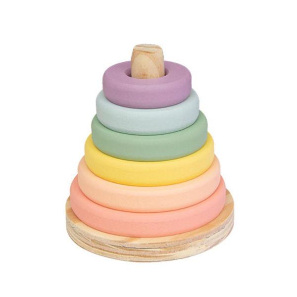 Torre Donuts Candy Brinquedo Em Madeira - Fábrika Dos Sonhos - Fabrika Dos Sonhos Imagem de Torre Donuts Candy Brinquedo Em Madeira - Fábrika Dos Sonhos