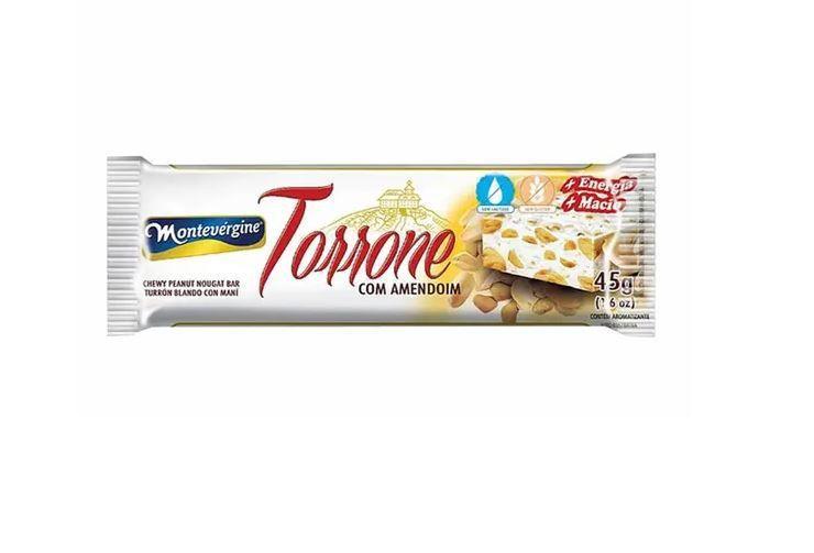 Torrone com Amendoim 36un 45g Montevergine - Montevérgine Imagem de Torrone com Amendoim 36un 45g Montevergine