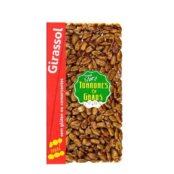 Torrone de Sementes de Girassol Dona Mary 32g Imagem de Torrone de Sementes de Girassol Dona Mary 32g