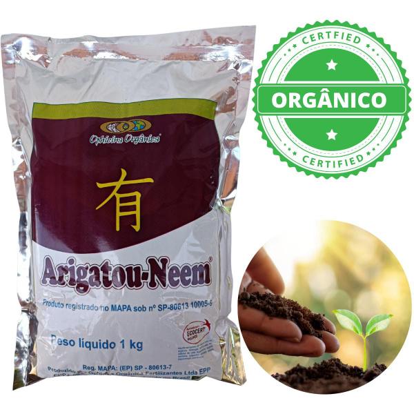 Torta de Neem 7 kg Torta de Nim Adubo previne cochonilha raiz nematoide Arigatou-Neem adudo orgânico - Ophicina Orgânica Imagem de Torta de Neem 7 kg Torta de Nim Adubo previne cochonilha raiz nematoide Arigatou-Neem adudo orgânico
