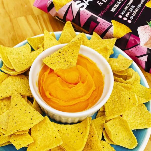 Imagem de Tortilla Chips Belive Sal Rosa E Ervas 50g KIT C/3 Unidades