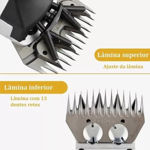 Imagem de Tosquiadeira Ovinos Máquina Tosadora Potente Carneiro Ovelha Pêlos