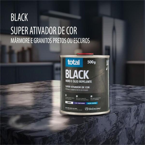 Imagem de Total Black Bellinzoni Ativador De Cor Nero Marquina 500g