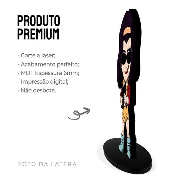 Totem Médio Boneco Cowboy Bebop Faye Valentine 14cm + Base - ShopC Imagem de Totem Médio Boneco Cowboy Bebop Faye Valentine 14cm + Base