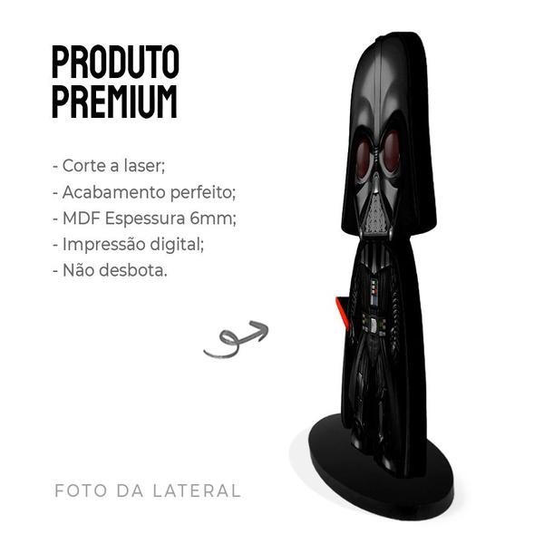 Imagem de Totem Médio Boneco Darth Vader Star Wars 14cm + Base