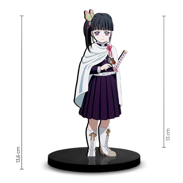 Imagem de Totem Médio Boneco Demon Slayer Kanao Tsuyuri 14cm + Base