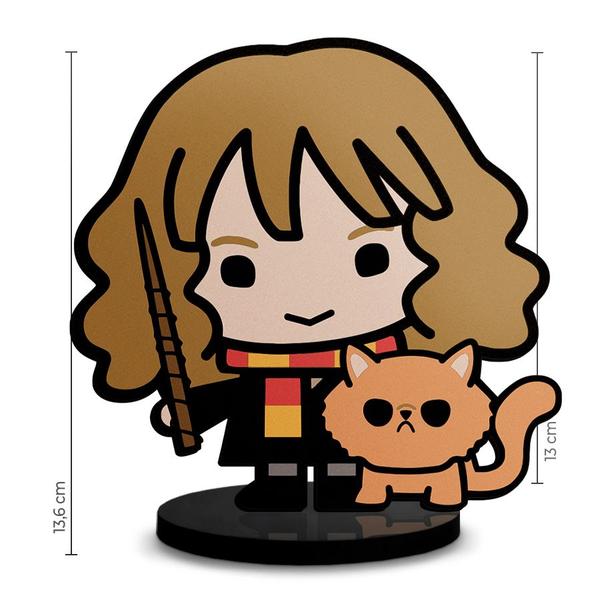 Imagem de Totem Médio Boneco Hermione Harry Potter 14cm + Base