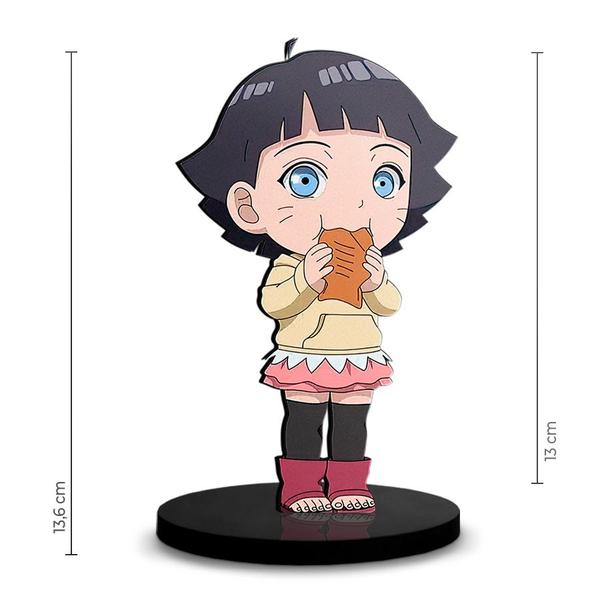 Imagem de Totem Médio Boneco Himawari Uzumaki 14cm + Base