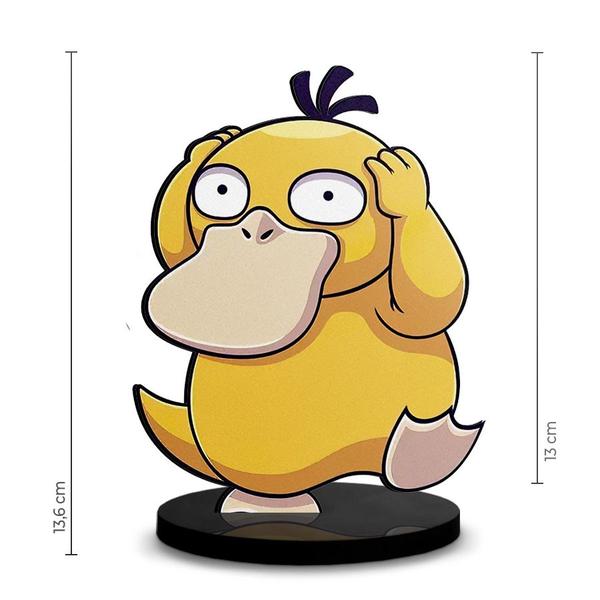 Imagem de Totem Médio Boneco Pokémon Psyduck 14cm + Base