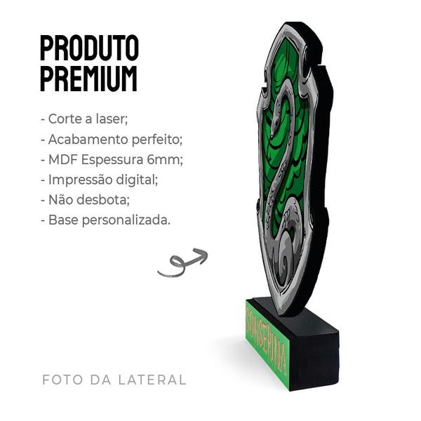 Totem Médio Casas Hogwarts Harry Potter 14cm + Base - ShopC Imagem de Totem Médio Casas Hogwarts Harry Potter 14cm + Base