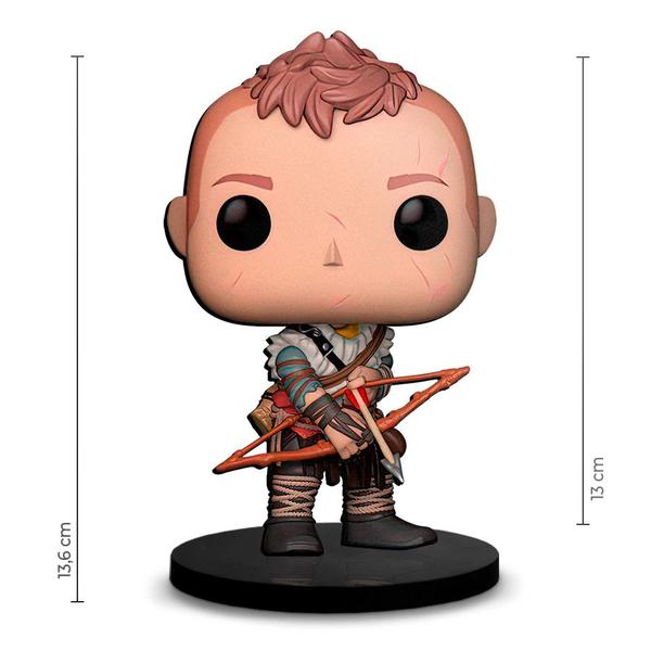 Totem Médio Funko Atreus God of War 14cm + Base - ShopC Imagem de Totem Médio Funko Atreus God of War 14cm + Base