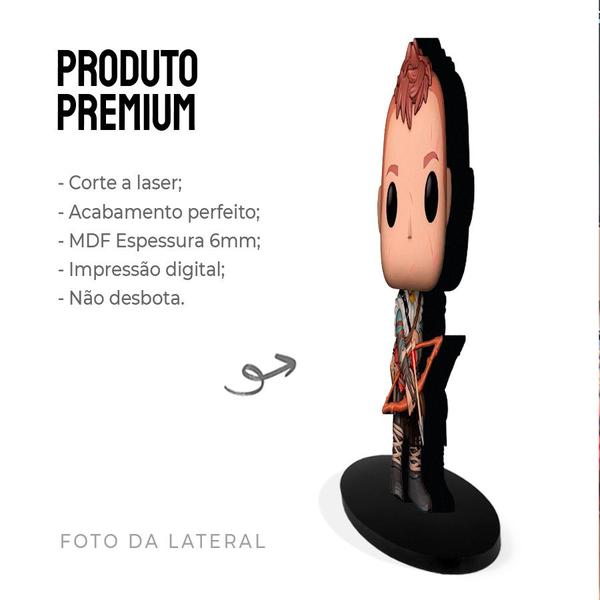 Totem Médio Funko Atreus God of War 14cm + Base - ShopC Imagem de Totem Médio Funko Atreus God of War 14cm + Base