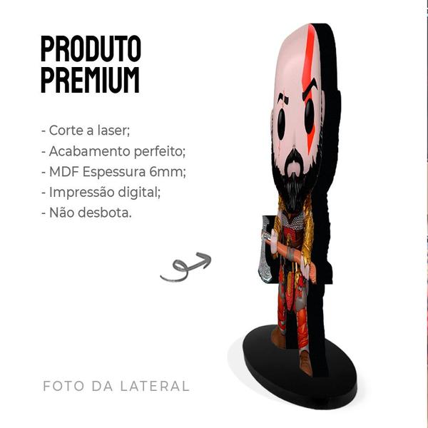 Imagem de Totem Médio Funko Kratos God of War 14cm + Base