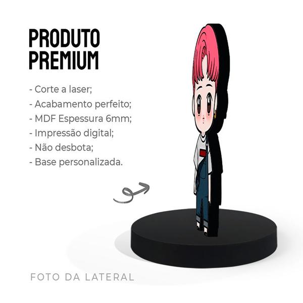 Imagem de Totem Pequeno Boneco BTS - Park-Jimin 7cm + Base