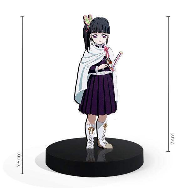 Imagem de Totem Pequeno Boneco Demon Slayer Kanao Tsuyuri 7cm + Base