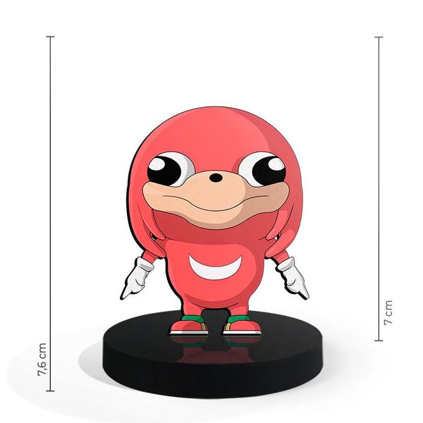 Imagem de Totem Pequeno Boneco MEMEs Dead Meme 7cm + Base