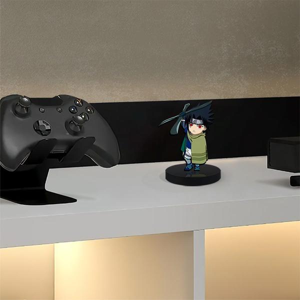 Totem Pequeno Boneco Naruto Sasuke Uchiha 7cm + Base - ShopC Imagem de Totem Pequeno Boneco Naruto Sasuke Uchiha 7cm + Base