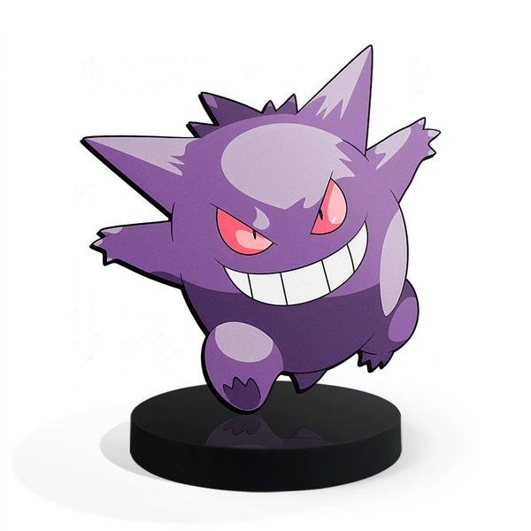 Imagem de Totem Pequeno Boneco Pokémon Gengar 7cm + Base 