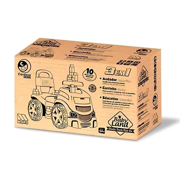 Totoka Andador Infantil Carrinho Para Bebe Triciclo Grande - Cardoso Toys Imagem de Totoka Andador Infantil Carrinho Para Bebe Triciclo Grande
