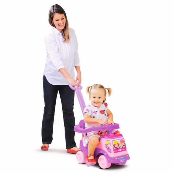 Totoka Plus Com Som Carrinho Rosa Infantil Triciclo Andador - Cardoso Toys Imagem de Totoka Plus Com Som Carrinho Rosa Infantil Triciclo Andador