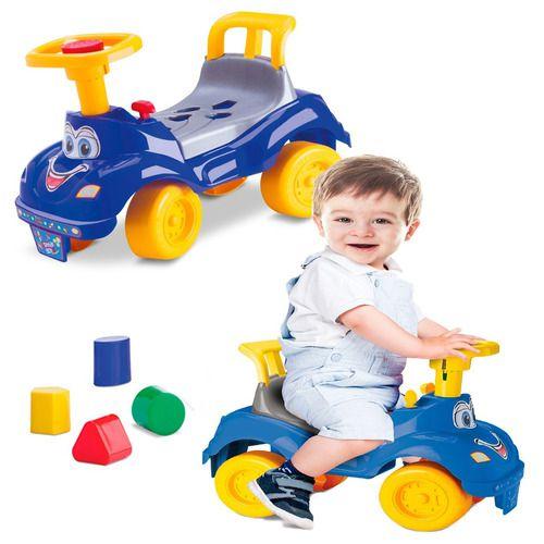 Imagem de Totoka Triciclo Infantil Bebe Carrinho Totokinha Menino Azul