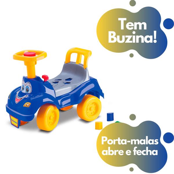 Imagem de Totokinha Criança Carrinho Brinquedo Passeio Coordenação Motora Educativo