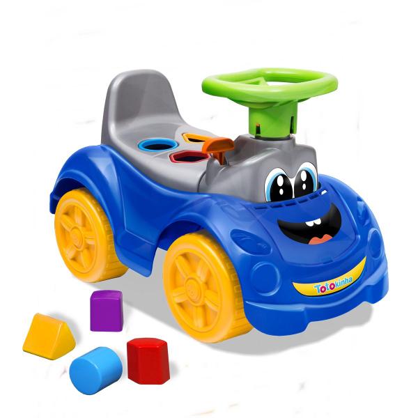 Totokinha Infantil Menino Azul com buzina, chave e peças - Cardoso Toys Totokinha Infantil Menino Azul com buzina, chave e peças - Cardoso Toys