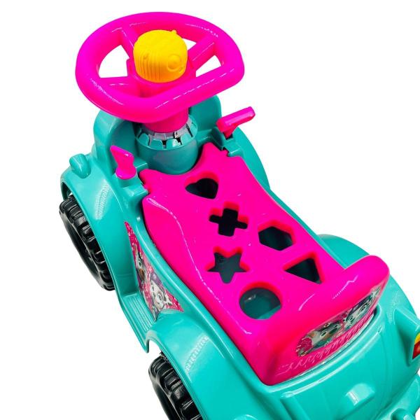 Imagem de Totokinha Menina Carrinho Andador Infantil Motoquinha Dog