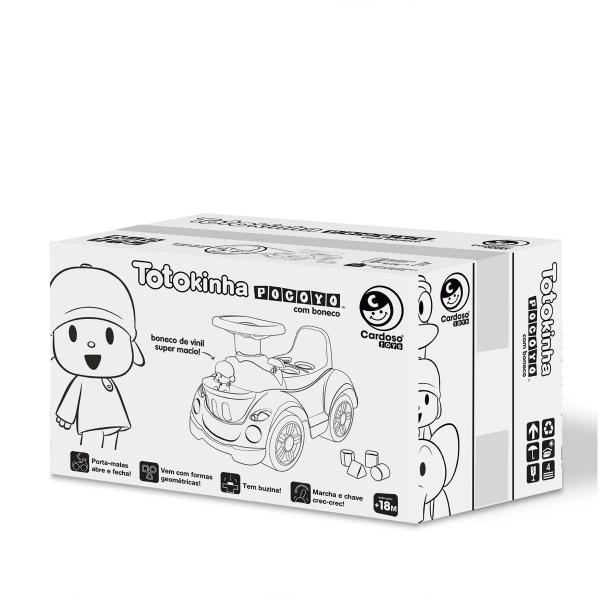 Totokinha Pocoyo Infantil Azul Com Boneco, Buzina, E Peças - Cardoso Toys Imagem de Totokinha Pocoyo Infantil Azul Com Boneco, Buzina, E Peças
