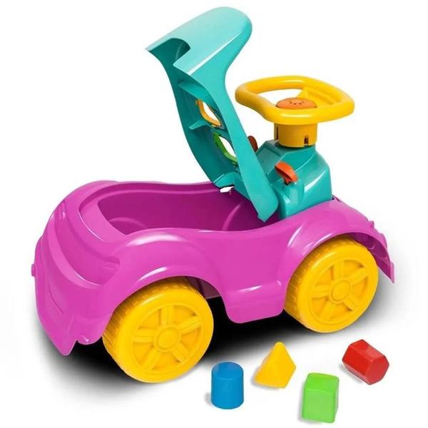 Imagem de Totokinha Sport Carrinho Velotrol Motoca Bebê Azul ou Rosa