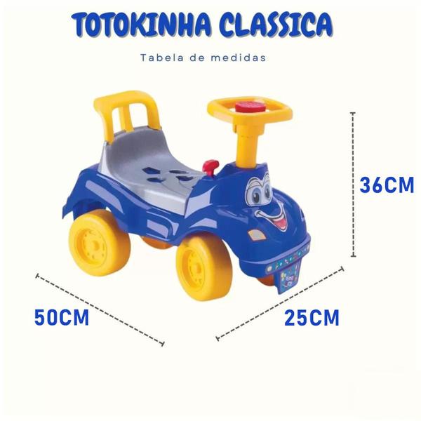 Imagem de Totokinha Sport Triciclo Carrinho Andador Menino Cardoso