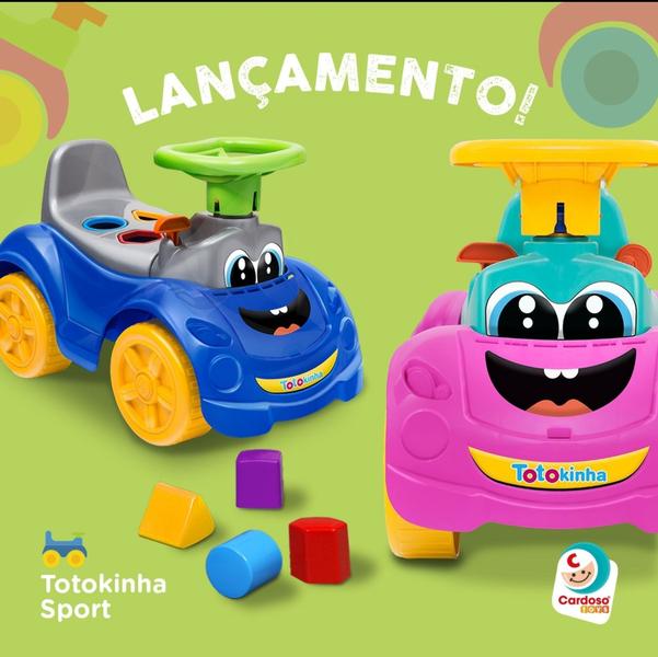 Imagem de Totokinha Triciclo Andador Sport Motoca Infantil Bebe - Cardoso Toys