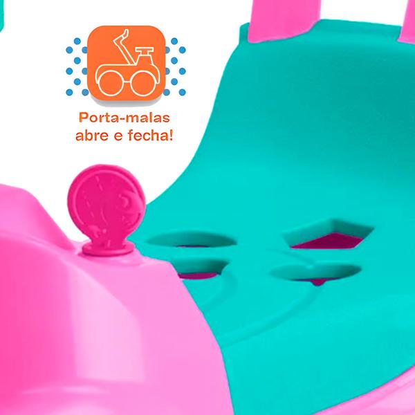 Imagem de Totokinha Triciclo Infantil Azul Brinquedo Peças de Encaixar - Cardoso Toys