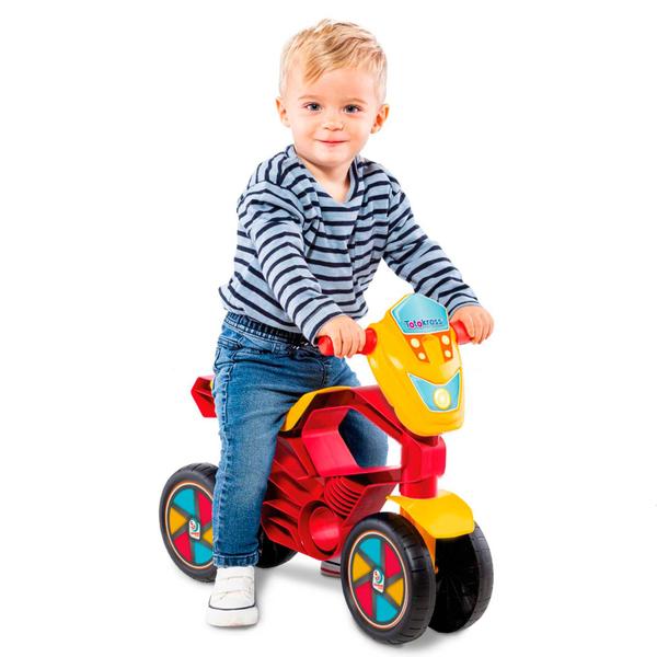 Imagem de Totokross Moto De Equilíbrio 4 Rodas Quadriciclo Infantil Vermelho - Cardoso Toys