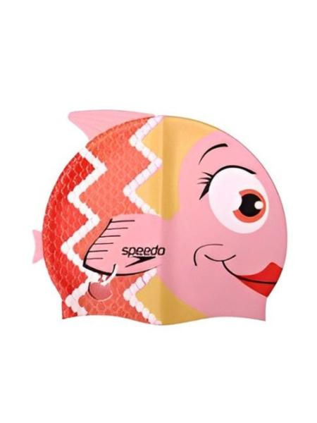 Imagem de Touca de Natação Infantil Speedo Fish Cap Coral