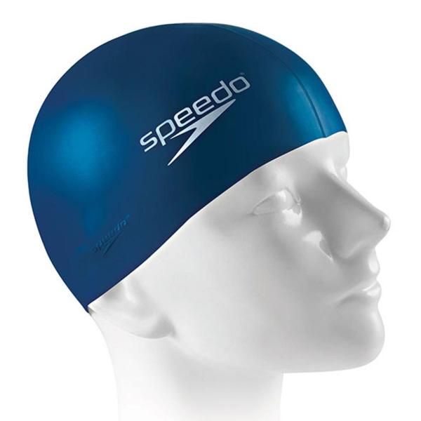 Imagem de Touca De Natação Speedo Flat Cap Cores Disponíveis Silicone