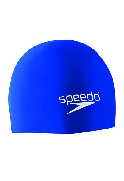 Imagem de Touca de natação Speedo Silicone Elastomérica Unissex Azul para Adultos