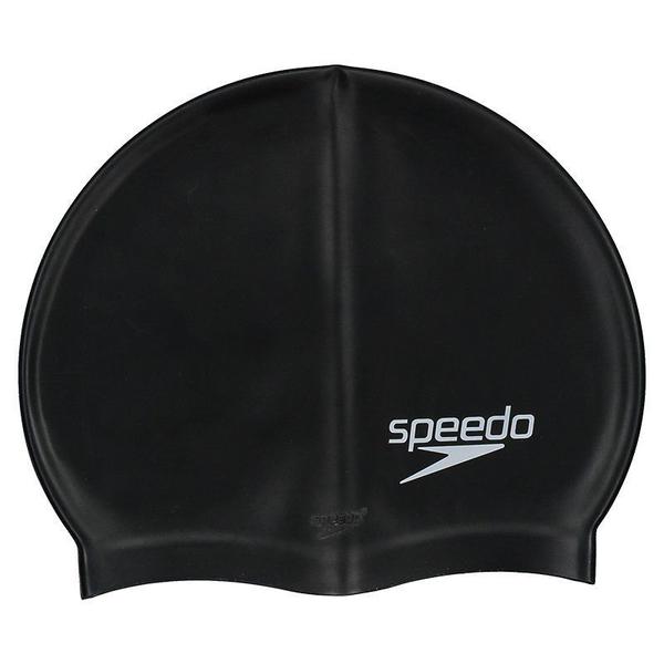 Imagem de Touca de Natação Speedo Silicone Lisa Preta