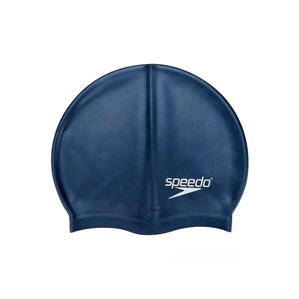 Touca Natação Speedo Infantil Swin Cap JR Marinho Imagem de Touca Natação Speedo Infantil Swin Cap JR Marinho