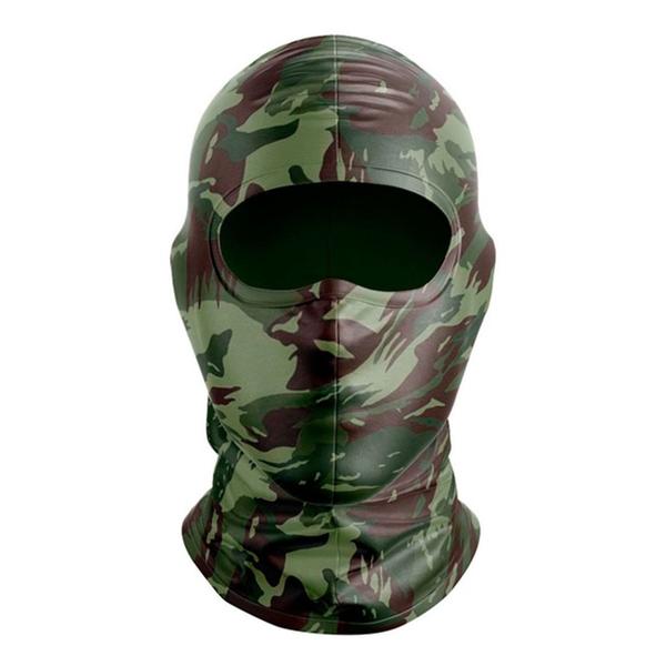 Imagem de Touca Ninja Balaclava Máscara Motoboy Proteção Térmica UV Camuflada Paintball Bope Exército