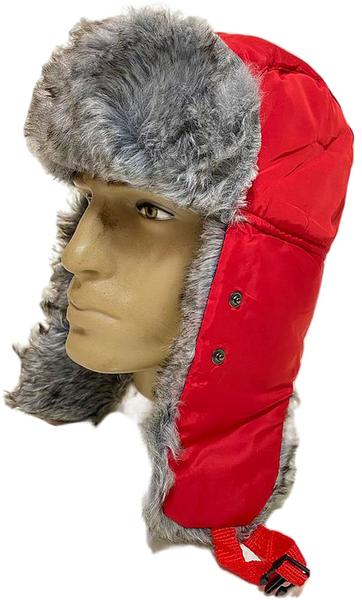 Imagem de Touca Ushanka Russa Gorro Termico Chapka Balaclava Frio Inverno Neve Forrada