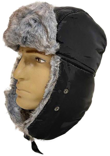 Imagem de Touca Ushanka Russa Gorro Termico Chapka Balaclava Frio Inverno Neve Forrada